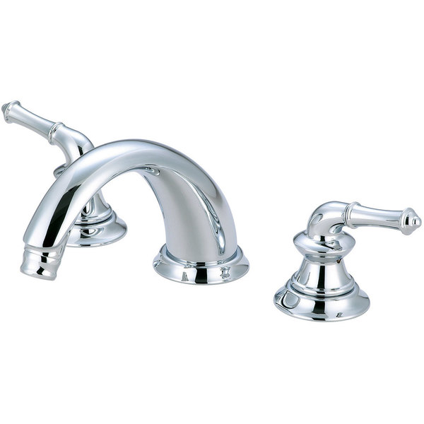 Pioneer Faucets Two Handle Roman Tub Trim Set, Wallmount, Polished Chrome, Weight: 6.4 4DM610T